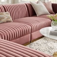 thumbnail image 4 of Sanguine Channel Tufted Performance Velvet 6-Piece Modular Sectional Sofa, 4 of 6