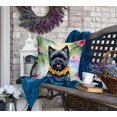 thumbnail image 4 of Cairn Terrier Luau Throw Pillow 18 in x 18 in, 4 of 5