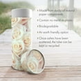 thumbnail image 4 of White Roses Biodegradable & Eco Friendly Burial or Scattering Urn / Tube, 4 of 11