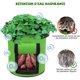thumbnail image 4 of Bolsa para plantas de 3 uds., bolsa para cultivo de plantas de 7 galones, bolsa para verduras con solapa y asas, 4 of 5