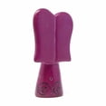 thumbnail image 2 of Soapstone Angel Sculpture: Fuchsia, 2 of 4
