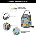 thumbnail image 4 of FORMRS Crossbody Bag for Women Quilted Travel Shoulder Cell Phone Purse with Chain Strap Handbag, Colorful Leaves, 4 of 7