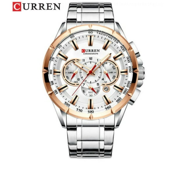Reloj Curren KREC951902 plateado Hombre Cuarzo