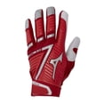 thumbnail image 1 of Guante de Bateo de Béisbol Mizuno B-303 Juvenil Grande Rojo, 1 of 2