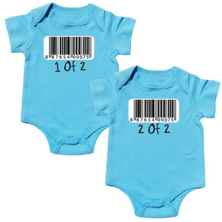 

Nursery Decals and More Twin Baby Boy Outfits Includes 2 Bodysuits 6-12 Month Barcode