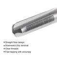 thumbnail image 3 of Unique Bargains M6 x 0.5 Left Hand High Speed Steel Machine 3 Straight Flutes Thread Tap, 3 of 6