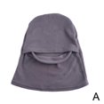 thumbnail image 4 of Winter Polar Coral Fleece Balaclava Men Face Mask Neck Warmer Beanies Thermal Suitable for Cold Winter Sports, 4 of 7