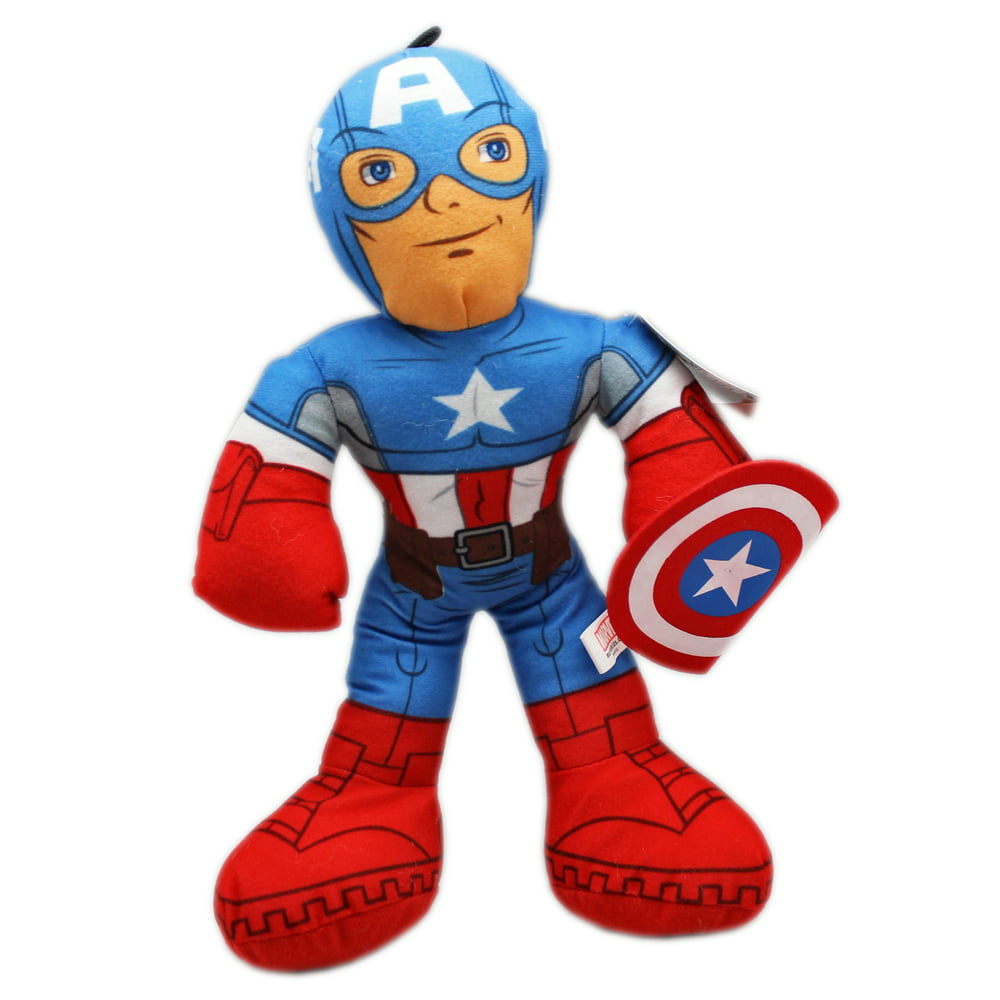Marvel's Avengers Assemble Captain America Stuffed Kids