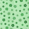 thumbnail image 1 of Ahgly Tapis d'Intérieur Lavable en Machine Carré Vert Menthe, 8 Pieds Carré, 1 of 7