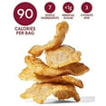 thumbnail image 4 of SNACKLINS Plant Based Crisps Vegan Healthy Snacks - Gluten Free, Grain Free, Plant Based Crisps, 100% Kosher, Low Calorie and No Added Sugar, Crunchy, Puffed Snack - Teriyaki, Pack of 12, 4 of 4