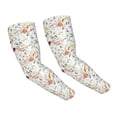 thumbnail image 6 of Lsque Wildflower Watercolor Cooling Arm Sleeves for Men & Women -Compression Sleeves to Cover Arms for Working,Sun Sleeves for UV Protection,Breathable, Moisture-Wicking, 6 of 8