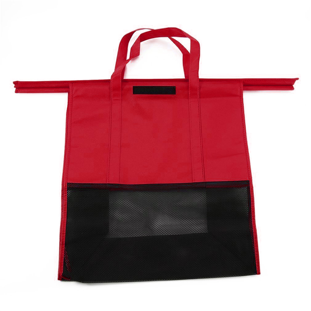 Reusable Large Capacity Foldable Solid Supermarket Handbag Shopping