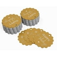 thumbnail image 3 of Inkdotpot 50 Pack Happy Holiday Favor Paper Tags Craft Real Silver Foil Hang Tags, 3 of 6