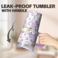 thumbnail image 5 of 20OZ Stainless Steel Unicorn Tumbler with Handle and Straw Double Wall Insulated Cup Coffee Mug Keeps Drinks Cold and Hot Perfect Presents for Women Mom Friends on Birthday Christmas Thanksgiving, 5 of 6