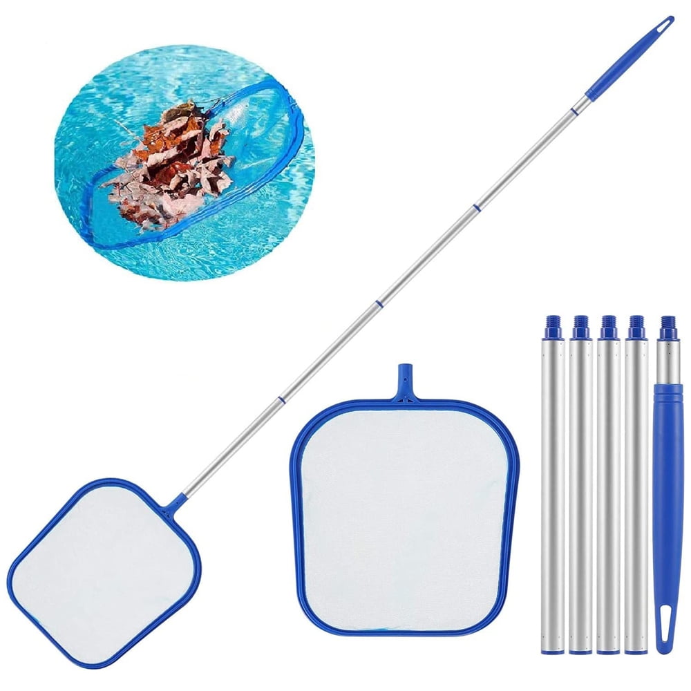 Swimming Pool Skimmer Net Pool Leaf Skimmer, Fine Mesh Skimming Pool