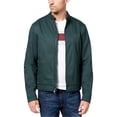 thumbnail image 1 of Chaqueta Racer Michael Kors Hombre Verde Grande, 1 of 1