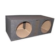 thumbnail image 2 of QPower 10 Inch Dual Subwoofer Box (2 Pack) & 12 Inch Dual Subwoofer Box (2 Pack), 2 of 11