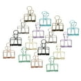 thumbnail image 3 of Hollow Dovetail Clip MultiColor Long Tail Binder Clips Paperclip Office Decorative Tool(M ), 3 of 14