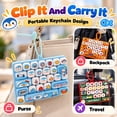 Mini Fidget Keyboard 26-Key Clicker Toy Halloween Christmas Animal ...