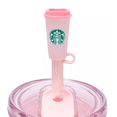 thumbnail image 4 of Disney Parks Mickey Mouse Icon Sakura Starbucks Tumbler with Straw New with Tag, 4 of 5