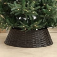 thumbnail image 3 of Langgg Naturally Designed Christmas Tree Base Crafted Water Hyacinth Woven Patterns Easy gray large size, 3 of 6