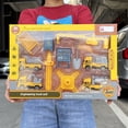thumbnail image 1 of Teissuly Kids Construction Vehicles Playset ,-ane, Excavator, Dump Truck, Cement, Educational Engineering Toy Set Birthday Gift For 3+ Year Old Boy Teissuly WER202311271613, 1 of 9