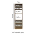 thumbnail image 3 of Despensero Alacena Organizador Multiuso Madesa 3 Puertas MM, 3 of 5
