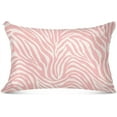 thumbnail image 3 of GZHJMY Pink Zebra King Pillowcase Super Soft Cozy Plush Pillow Case with Zipper for Sofa Bed Couch, 20 x 40 Inch, 3 of 7