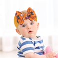 thumbnail image 6 of Aunavey Halloween Headbands For Baby Girls Boys Pumpkin Bow Elastic Headwear Toddler Newborn Infant Dress Up Party, 6 of 7