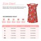 thumbnail image 3 of Fotbe Cute Christmas Bunny Vestido de Dormir para Niñas de 3 a 10 Años, Mangas Cortas, Estilo Princesa, Pijama Camisón con Mangas Voladas-Medium, 3 of 6