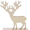 thumbnail image 3 of EHJRE Wooden Deer Jewelry Display Stand Necklace Earring Bracelet Holder Organizer, 3 of 6