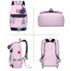 thumbnail image 2 of Mochila Asge para Niñas Niños Bolsa de Escuela Infantil Mochila para Mujeres Casual, 2 of 3