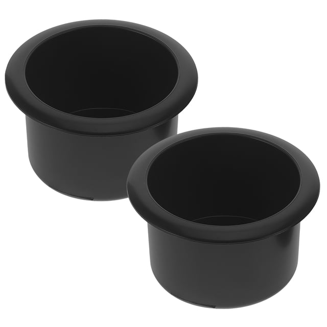 FENGGUIQU 2Ud Inserto Portavasos Para Organizador De Asiento Color Negro