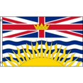 thumbnail image 1 of British Columbia Polyester Flag, 1 of 1