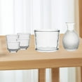 thumbnail image 6 of TISHITA Japanese Sake Glass Set Sake Pot Set Multifunctional Creative Home Use Warmer Hammered Texture Decanter for Buffet Table clear, 6 of 8