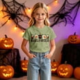 thumbnail image 2 of Weebloom Kids Halloween Shirts For Boys Girls Cute Graphic Funny Short Sleeve Spooky Season Tees Toddler Clothes,Size 1-13 Y, 2 of 5