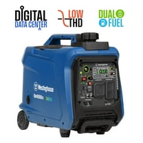 Westinghouse 4000 Peak Watt Dual Fuel Portable Inverter Generator, Recoil Start & CO Sensor
