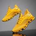 thumbnail image 6 of Men's Fashion Sneakers Breathable Mesh Running Shoes  Non Slip Soft Sole Casual Athletic Walking Shoes, 6 of 12