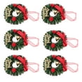 thumbnail image 5 of 10pcs Mini Christmas Wreaths for Tree Hanging Ornament Decor, 5 of 7