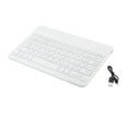 thumbnail image 1 of Portátil para Juegos Bluetooth 5 Uversal Delgado Inalámbrico para Múltiples Dispositivos Teclas Japonesas de Tamaño Completo para Window blanco Macarena Teclado bluetooth, 1 of 8