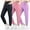 ZH3, variant on BIG ELEPHANT Girls Ultra-Soft Lounge Joggers Sweatpants, High Waisted Kids Athletic Pants with Pockets, 3 PCS(6-15Y)