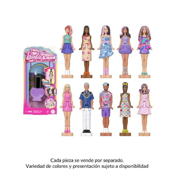 Muñeca Barbie Mini BarbieLand Fashionista Empaque Sorpresa 1 Pieza