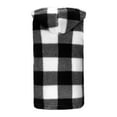 thumbnail image 7 of Women's Fuzzy Fleece Vest Plaid Jacket with Hood Lightweight Soft Warm Sherpa Plush Winter Fall Sleeveless Coat (L, Black), 7 of 7