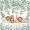 White Green 03, variant on Manfei Forest Animals Zipper Twin Comforter Sets with Fitted Sheet and 2 Pillowcases, Alphabet Letter Zipper Bedding Set, Peach, Polkadot Reversible, 4pcs