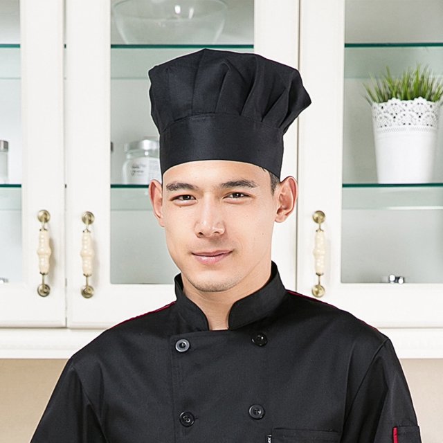 Cocinero Cocina Ajustable Panadero Chef Gorro Elástico Catering # 2 shamjiam Sombrero de cocinero ajustable