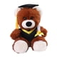 thumbnail image 5 of Oso de peluche de búho de graduación con birrete de toga Oso de peluche de graduación oso café, 5 of 9