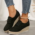 thumbnail image 2 of uvwlwu Casual Shoes for Women Shoes Stylish Wedge On Thick Sole Open Toe Heel Espadrille Footwear For Everyday Use, 2 of 9