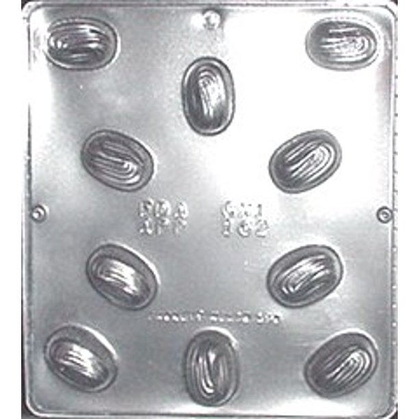 162 Oval Swirl Chocolate Candy Mold