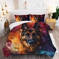 thumbnail image 5 of 3 Pieces Duvet Cover Set German Shepherd Dog 3D Print Bedding 1 Duvet Cover 2 Pillowcases Natural Animals Comforter Sets Soft Breathable for Boys Girls Children ujF37A, 5 of 5