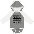 thumbnail image 3 of Inktastic Memphis Tennessee Someone Loves Me Skyline Boys or Girls Long Sleeve Baby Bodysuit, 3 of 5